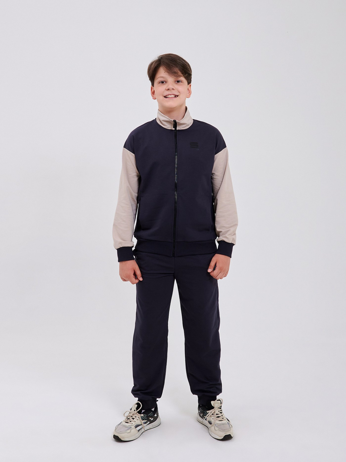 Спортивний костюм SMIL модель smil_117484-1-temno-seryj Фото