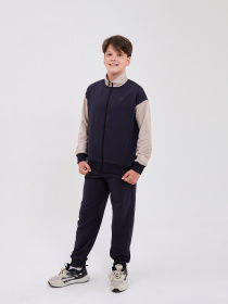 Спортивний костюм SMIL модель smil_117484-1-temno-seryj Фото