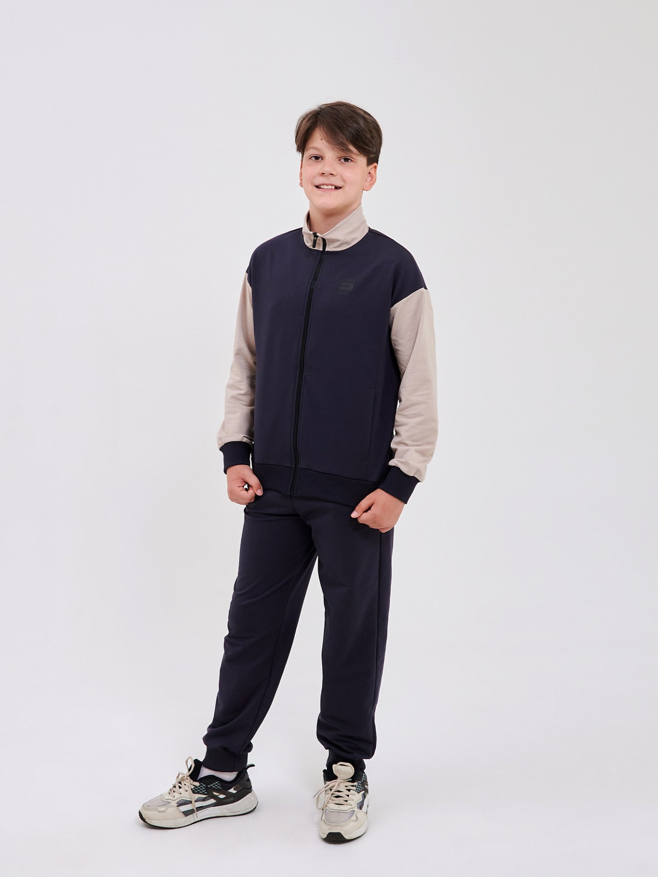 Спортивный костюм SMIL модель smil_117484-1-temno-seryj Фото