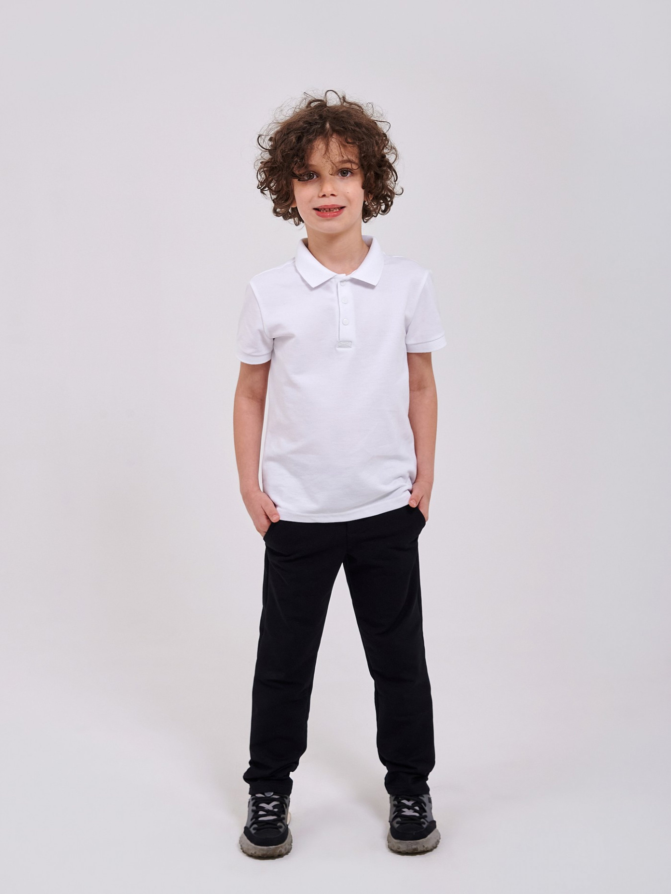 Штани повсякденні SMIL модель smil_115660-cernyj Фото