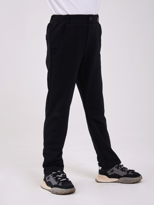 Повседневные штаны SMIL модель smil_115660-cernyj Фото