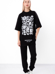 Повсякденний костюм Носи своє модель 8399-057-33-1-chornij Фото