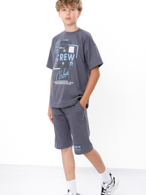 Повседневный костюм Носи своє модель 6466-001-33-1-temnij-graft Фото