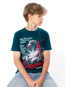 Футболка Носи своє модель 6021-4-2-temno-smaragdovij-skorpon Фото