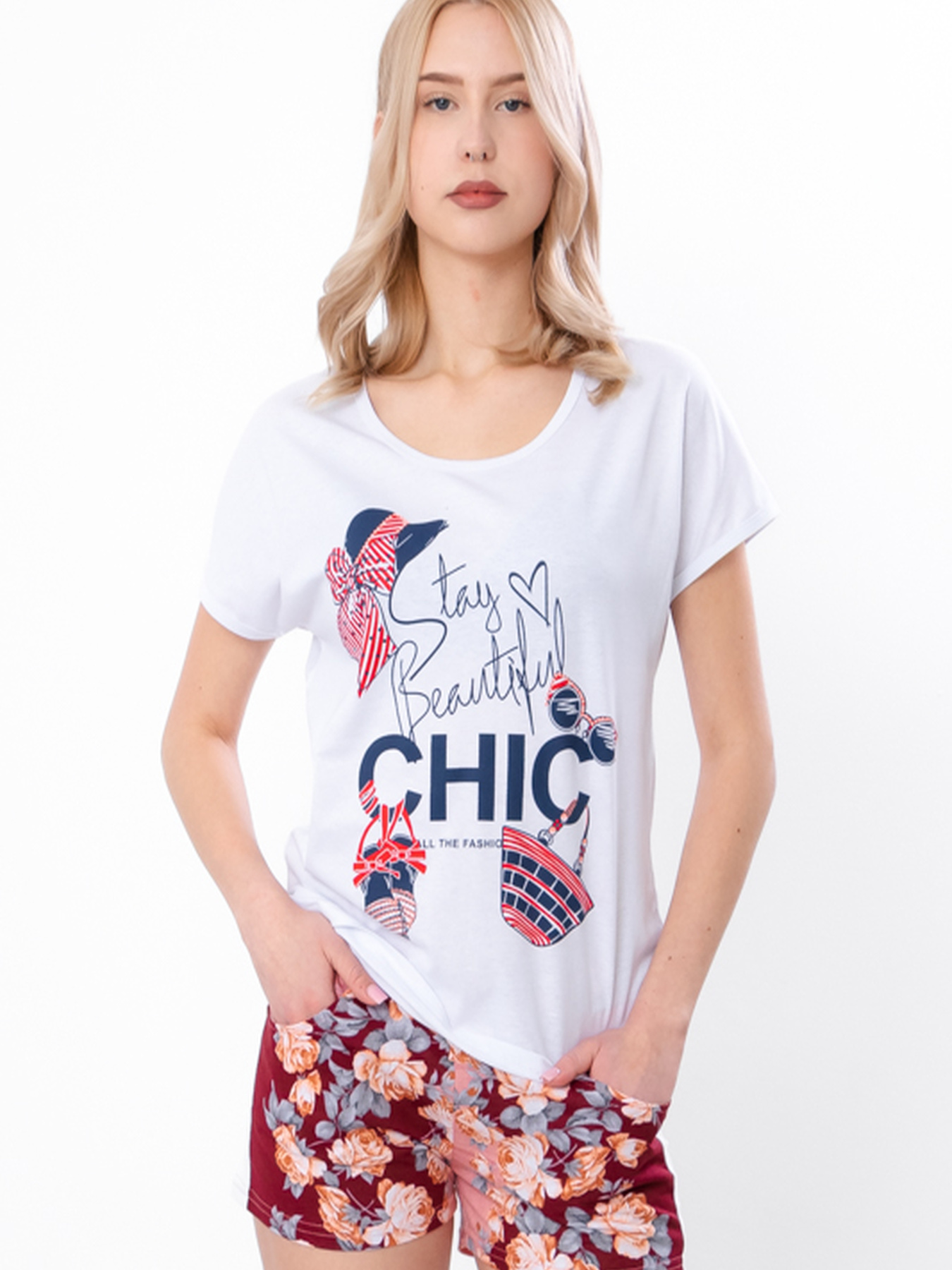 Піжама Носи своє модель 8072-002-33-troqndi-bordovij Фото