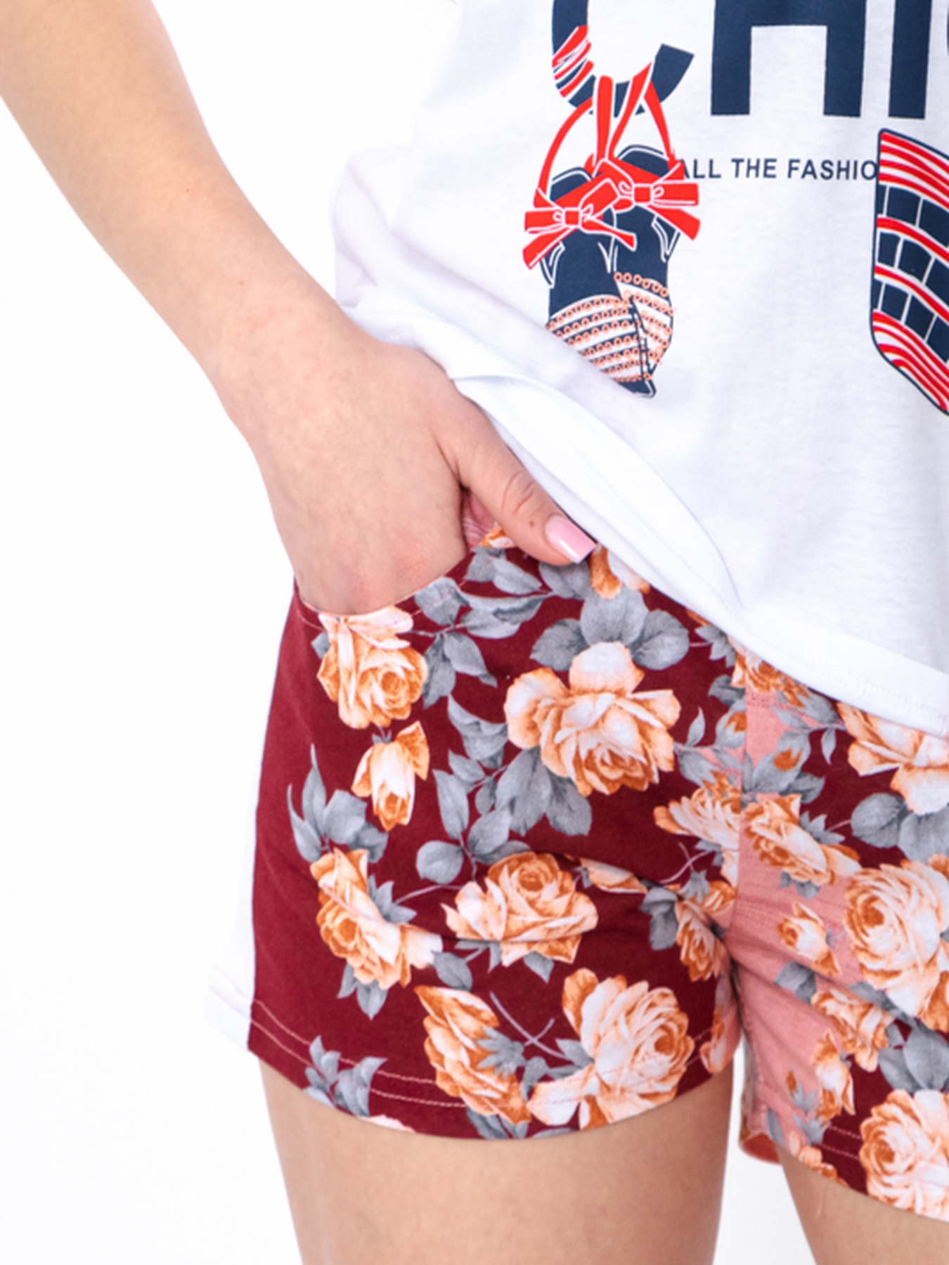 Пижама Носи своє модель 8072-002-33-troqndi-bordovij Фото