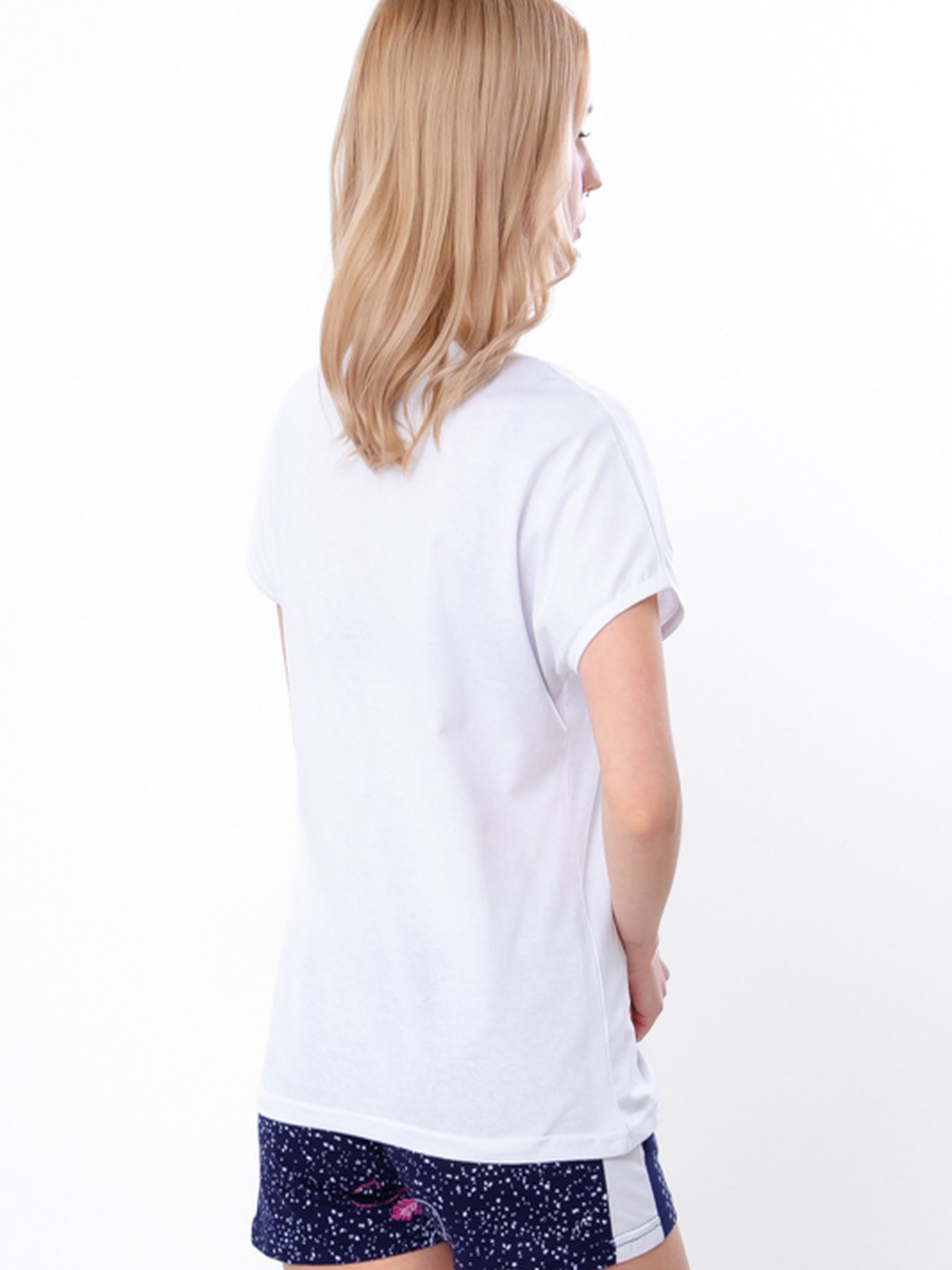 Пижама Носи своє модель 8072-002-33-hrizantema-chornilxno-sinj Фото