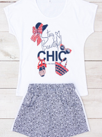 Пижама Носи своє модель 8072-002-33-blij-vzerunok-na-chornomu Фото