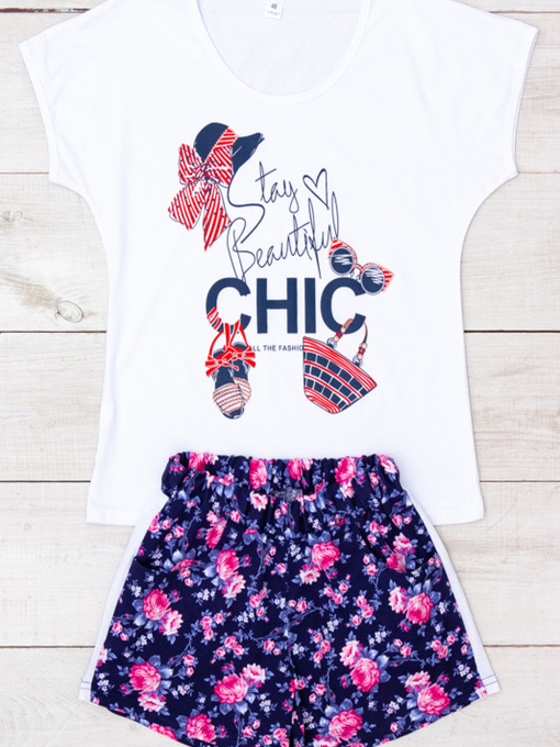 Піжама Носи своє модель 8072-002-33-troqndi-na-chorn-sinxomu Фото