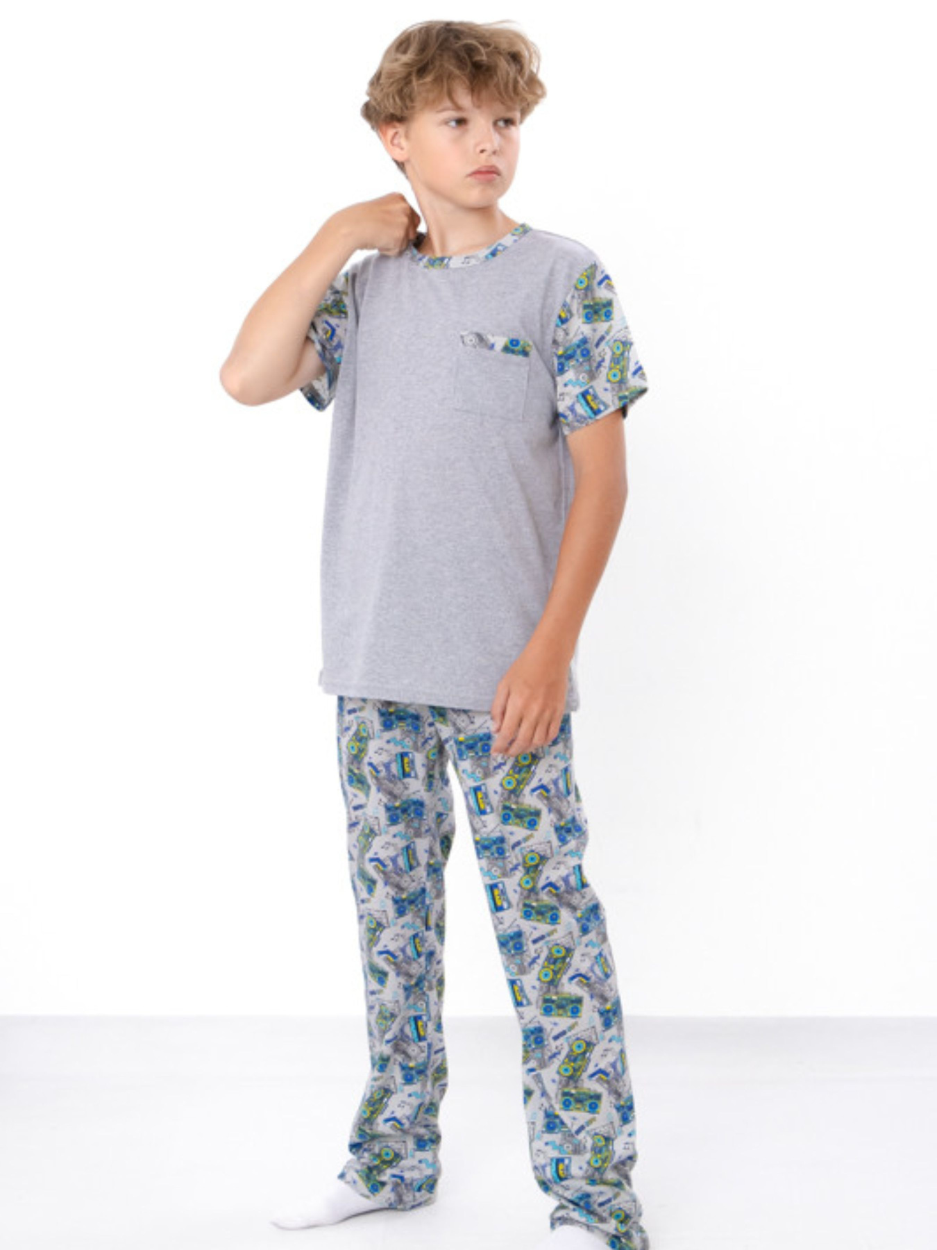 Пижама Носи своє модель 6076-002-1-magntofon-srij Фото