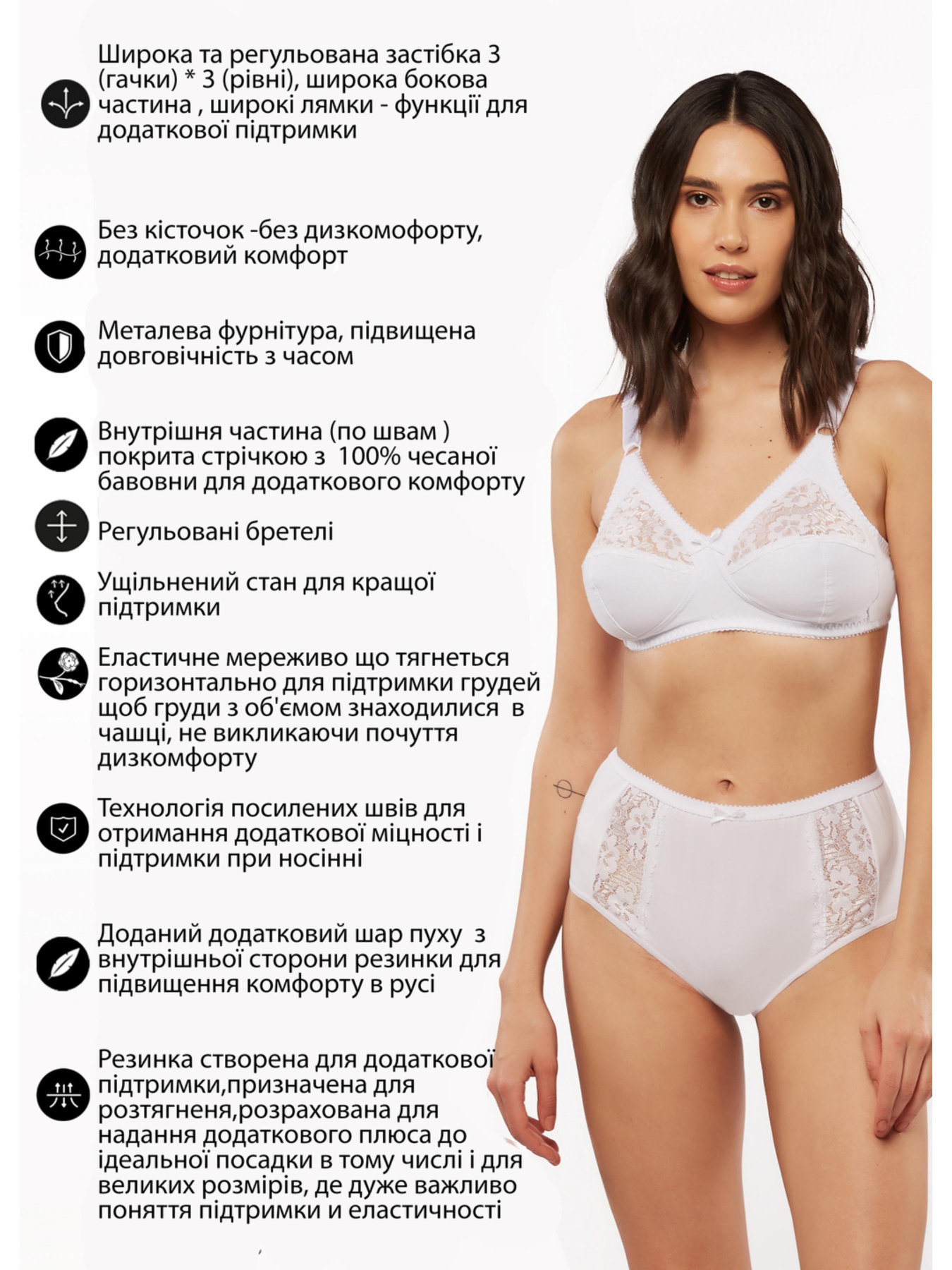 Бюстгальтер Uniconf модель UNISN02W Фото