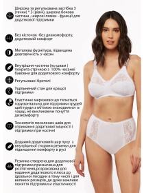 Бюстгальтер Uniconf модель UNISN02W Фото