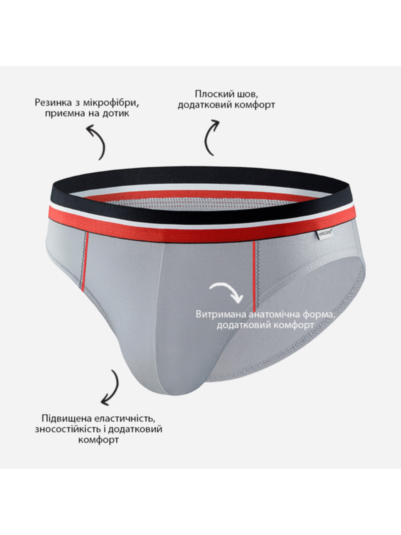 Труси чоловічі модель UNIUPB40RAN Фото