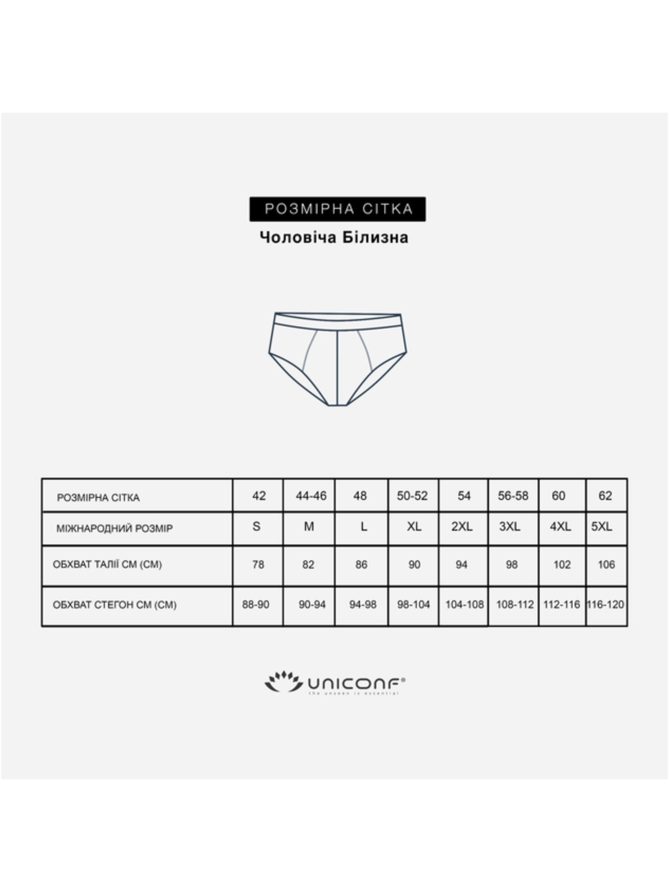 Труси чоловічі модель UNIUPB40RAN Фото