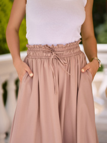 Кюлоты ISSA Plus модель 15216_бежевый Фото