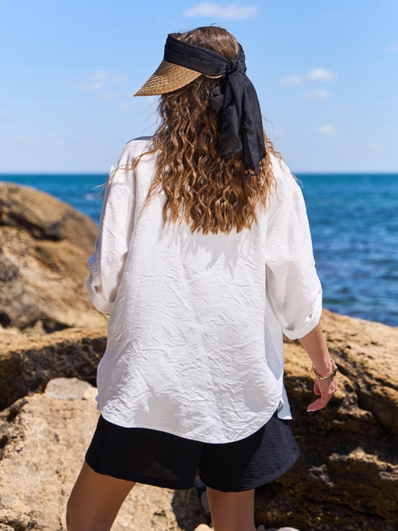 Рубашка ISSA Plus модель SA-641_молочный Фото