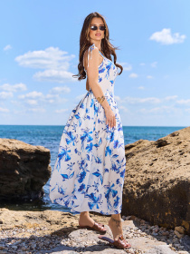 Сарафан ISSA Plus модель SA-642_белый Фото