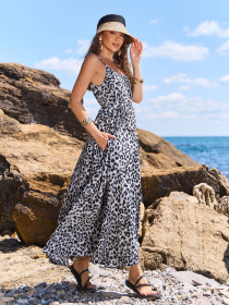 Сарафан ISSA Plus модель SA-643_серый Фото