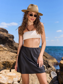 Юбка мини ISSA Plus модель 15236_черный Фото