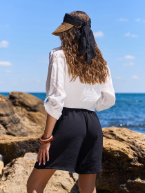 Повседневные шорты ISSA Plus модель 15240_черный Фото