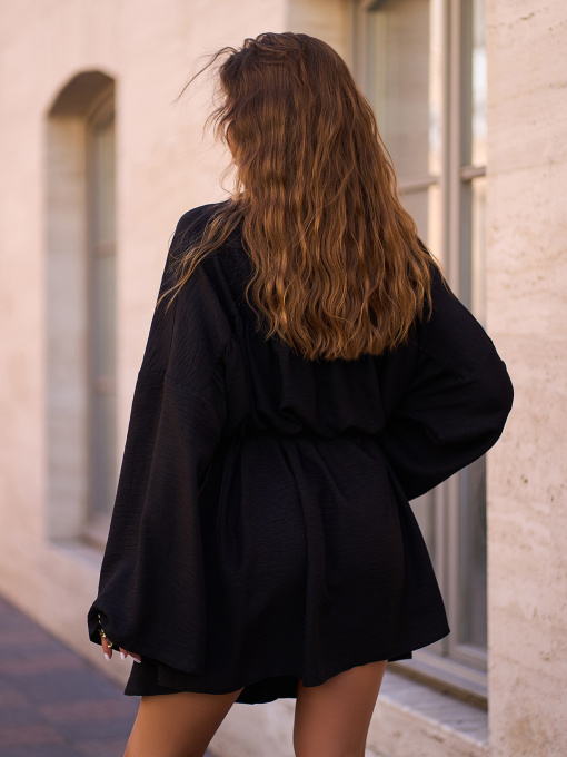 Платье мини ISSA Plus модель 15246_черный Фото