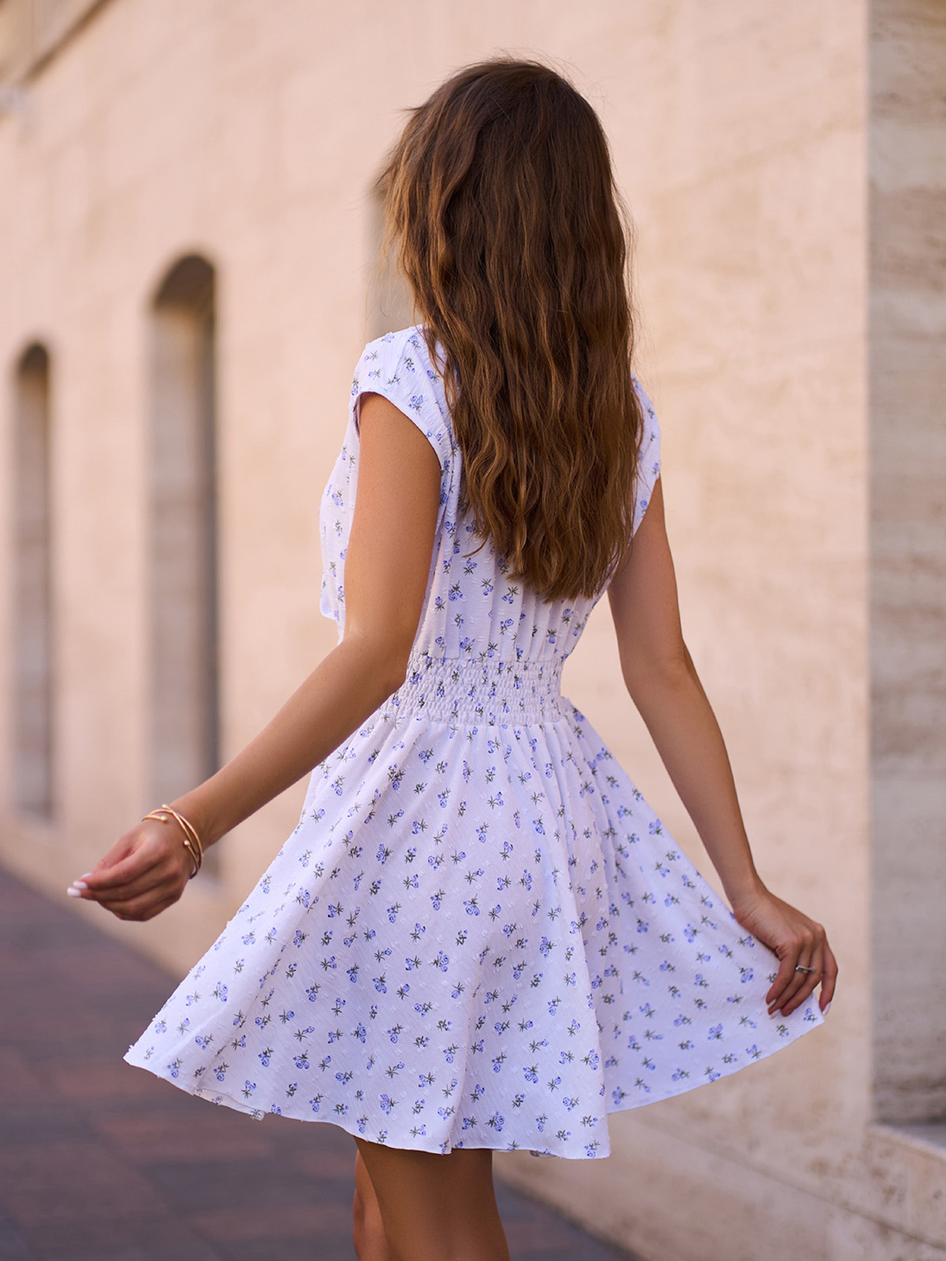 Платье мини ISSA Plus модель 15251_белый Фото