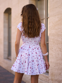 Платье мини ISSA Plus модель 15255_белый Фото