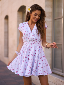 Платье мини ISSA Plus модель 15255_белый Фото