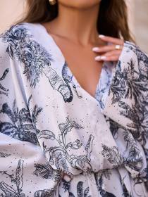 Платье мини ISSA Plus модель 15247_светло_серый Фото