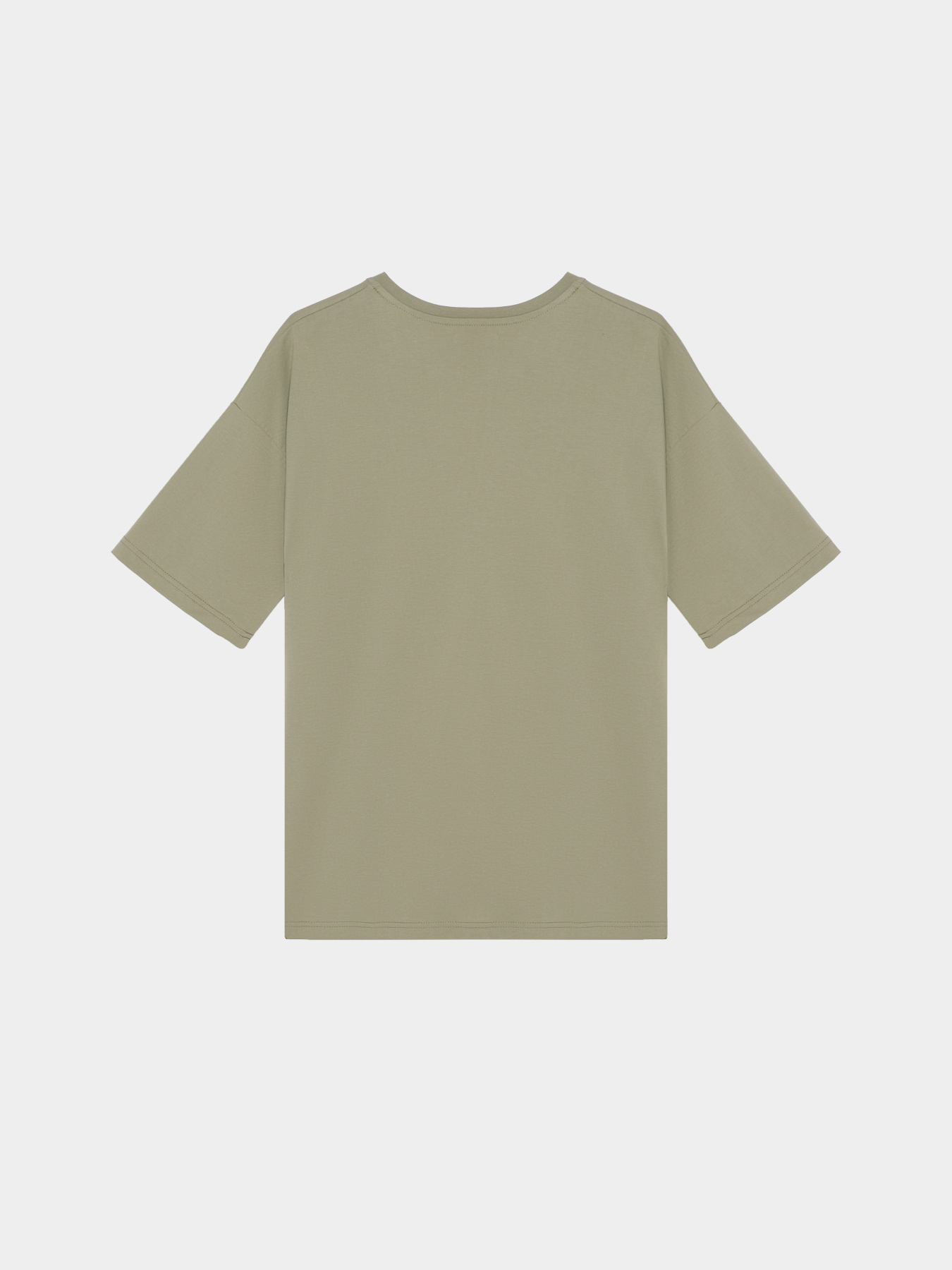 Футболка Ейсік Оверсайз модель Temno_Bezheva Фото