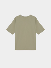 Футболка Ейсік Оверсайз модель Temno_Bezheva Фото