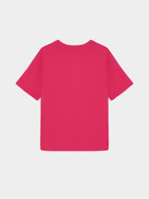 Футболка Ейсік Оверсайз модель Temno_Rozeva Фото