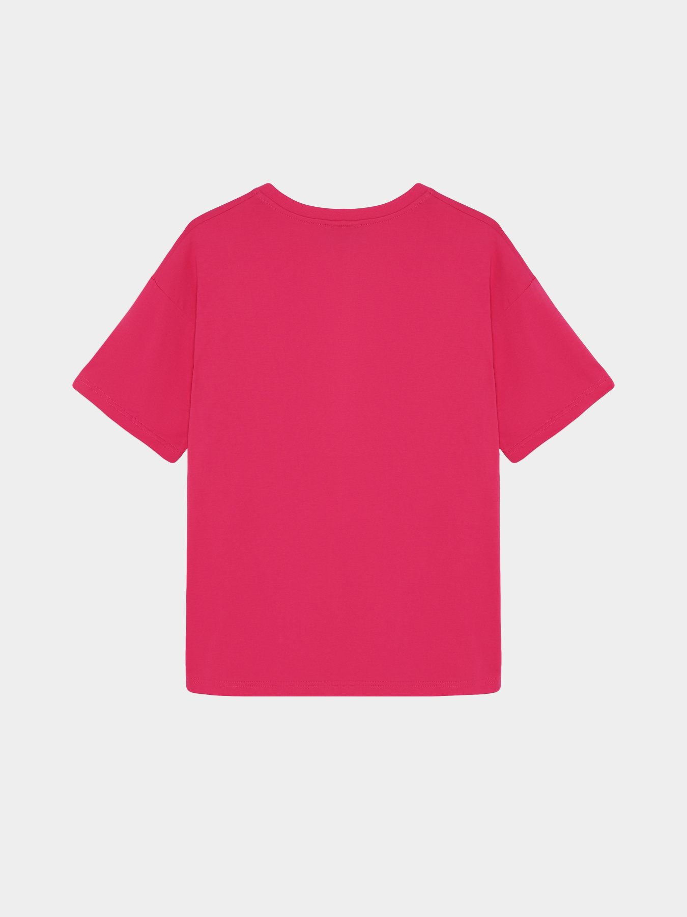 Футболка Ейсік Оверсайз модель Temno_Rozeva Фото