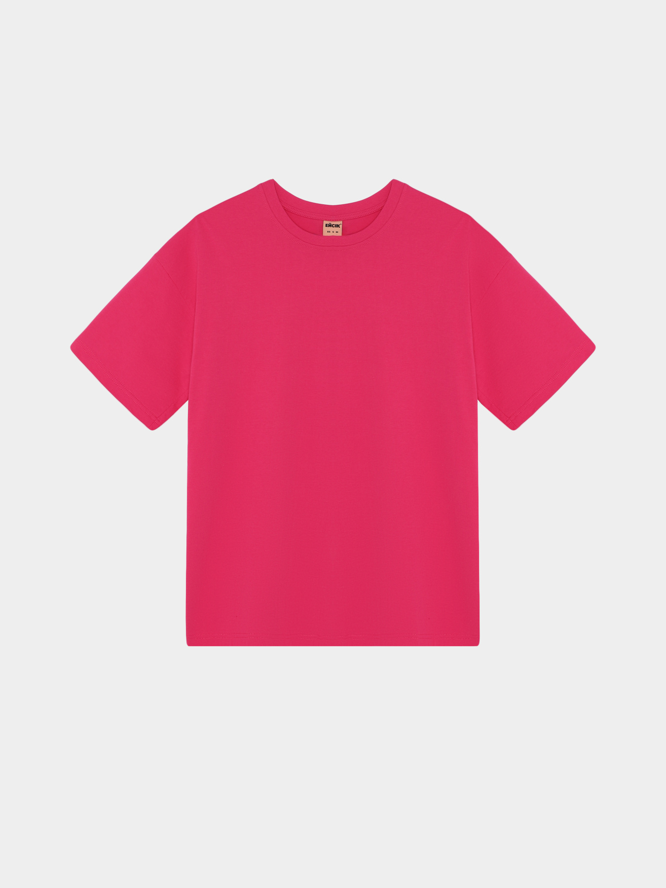 Футболка Ейсік Оверсайз модель Temno_Rozeva Фото