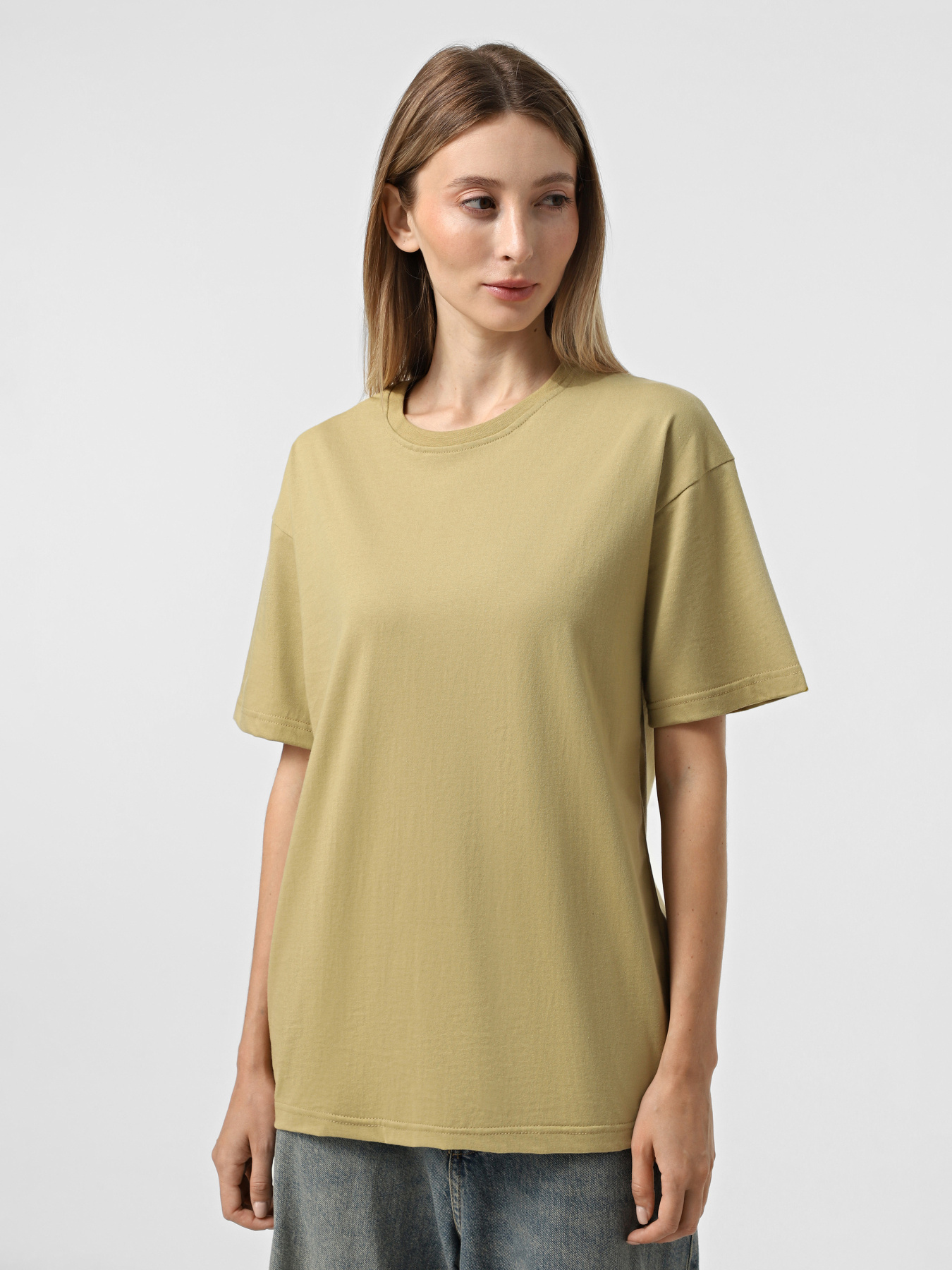 Футболка Ейсік Оверсайз модель Oxra Фото