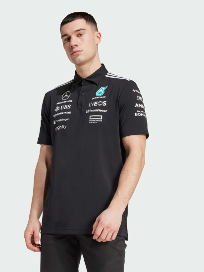 Футболка-поло Mercedes - AMG Petronas Formula One Team Black модель JW5391 - фото