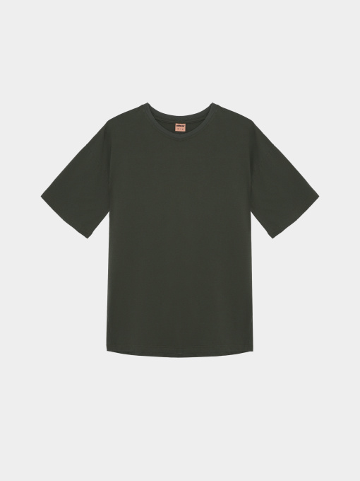 Футболка Ейсік Оверсайз модель Zelena Фото