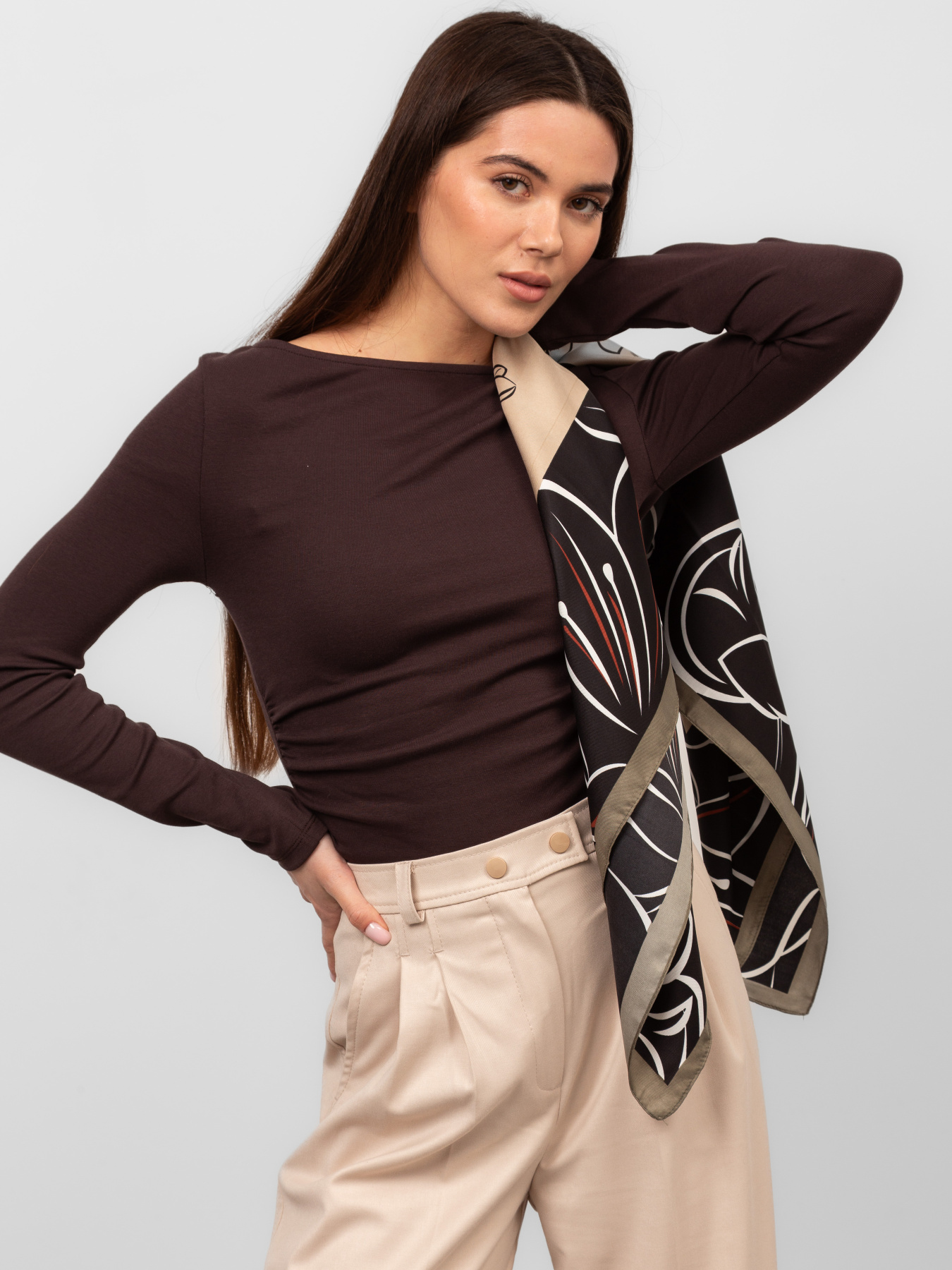 Платок Famo модель APL-2711_03 Фото