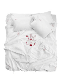 Комплект постельного белья с вышивкой LEVAN HOME модель 77441100121 Фото