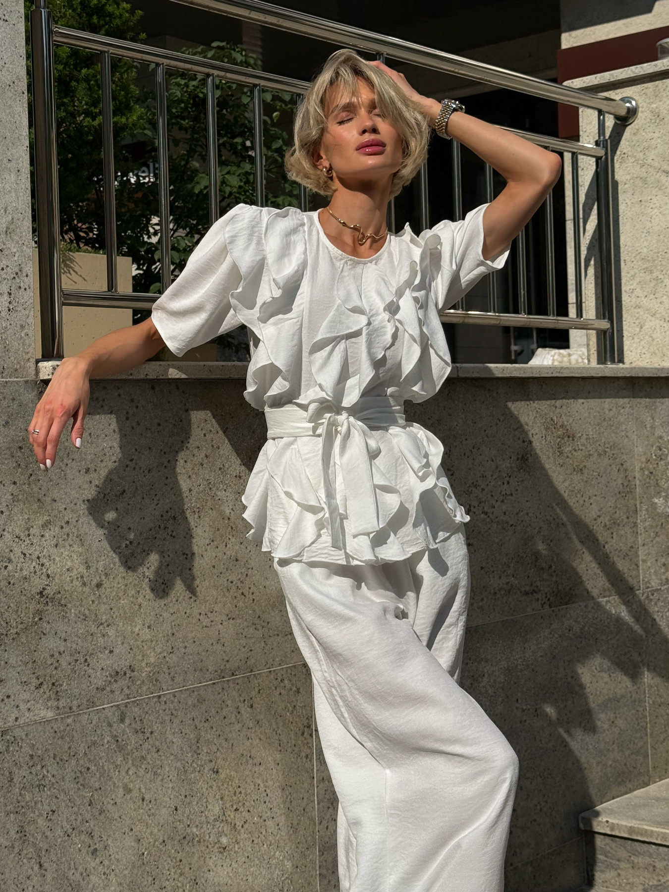 Блуза Jadone Fashion модель Tia_milk Блуза Jadone Fashion модель Tia_milk Фото