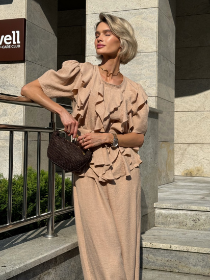 Блуза Тіа корица модель Tia_cinnamon - фото