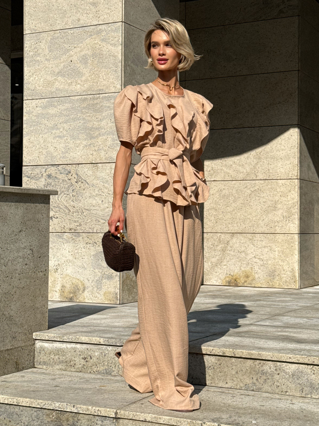 Блуза Jadone Fashion модель Tia_cinnamon Блуза Jadone Fashion модель Tia_cinnamon Фото