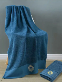 Набір 3 бамбук / бавовна рушників в подарунковій коробці Смагагд Lovely Svi модель 181121 Набір 3 бамбук / бавовна рушників в подарунковій коробці Смагагд Lovely Svi модель 181121 Фото