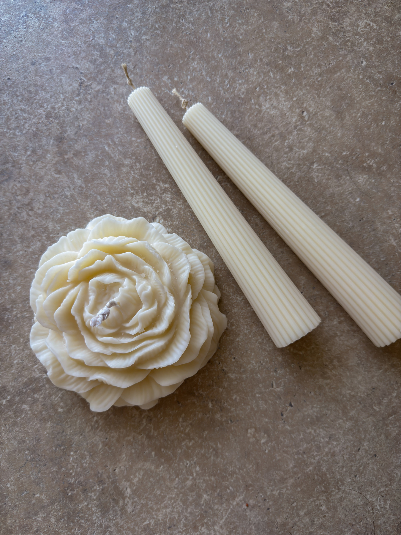 Набор семейный очаг "Нежность и гармония", из натурального оливкового и соевого воска Candle Design модель 200.0103 Фото