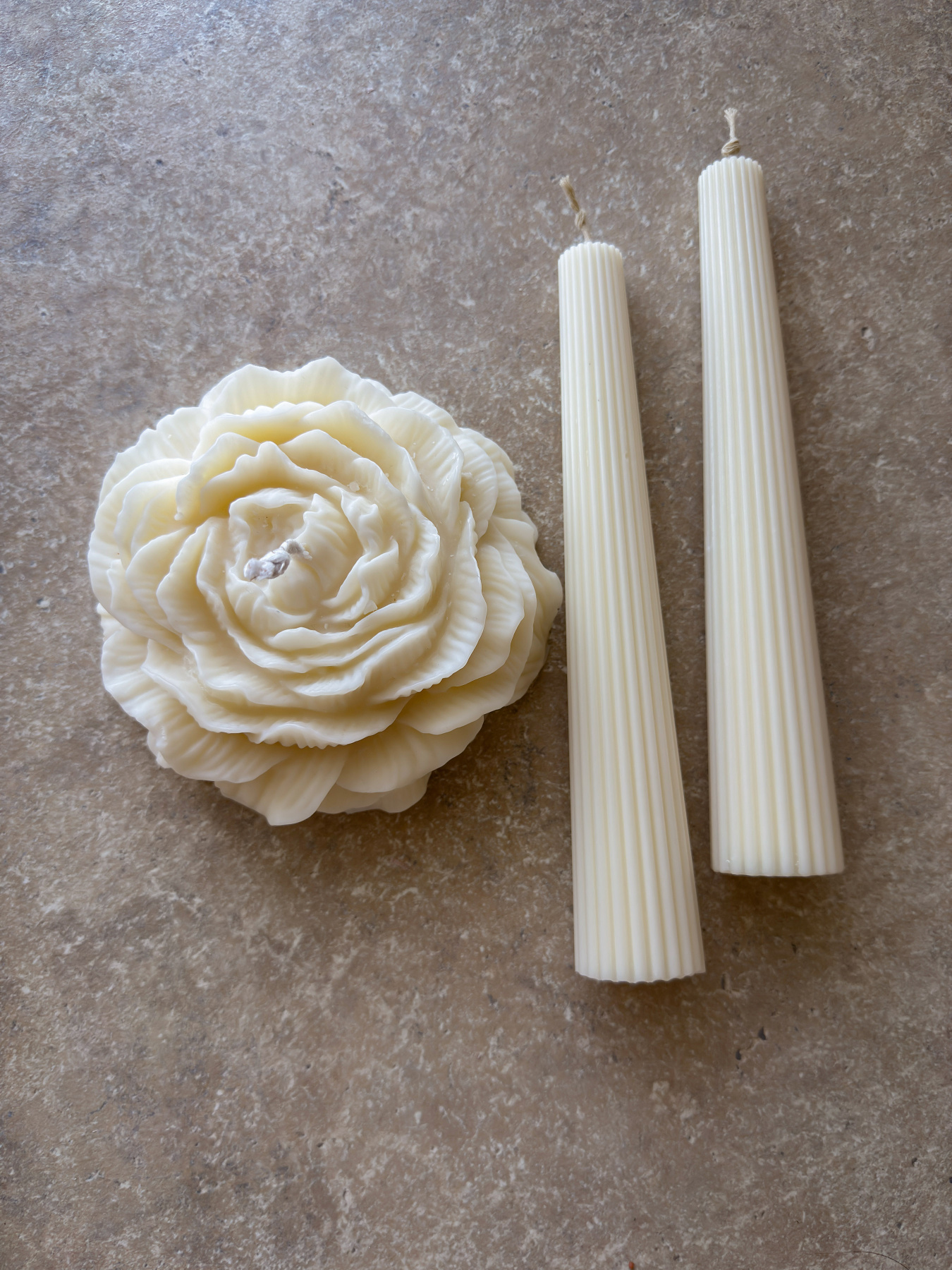 Набір сімейне вогнище «Ніжність і гармонія», з натурального оливкового та соєвого воску Candle Design модель 200.0103 Фото