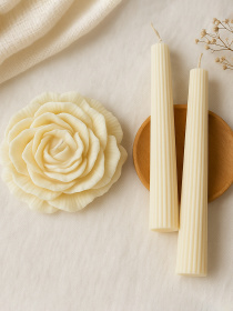 Набір сімейне вогнище «Ніжність і гармонія», з натурального оливкового та соєвого воску Candle Design модель 200.0103 Фото