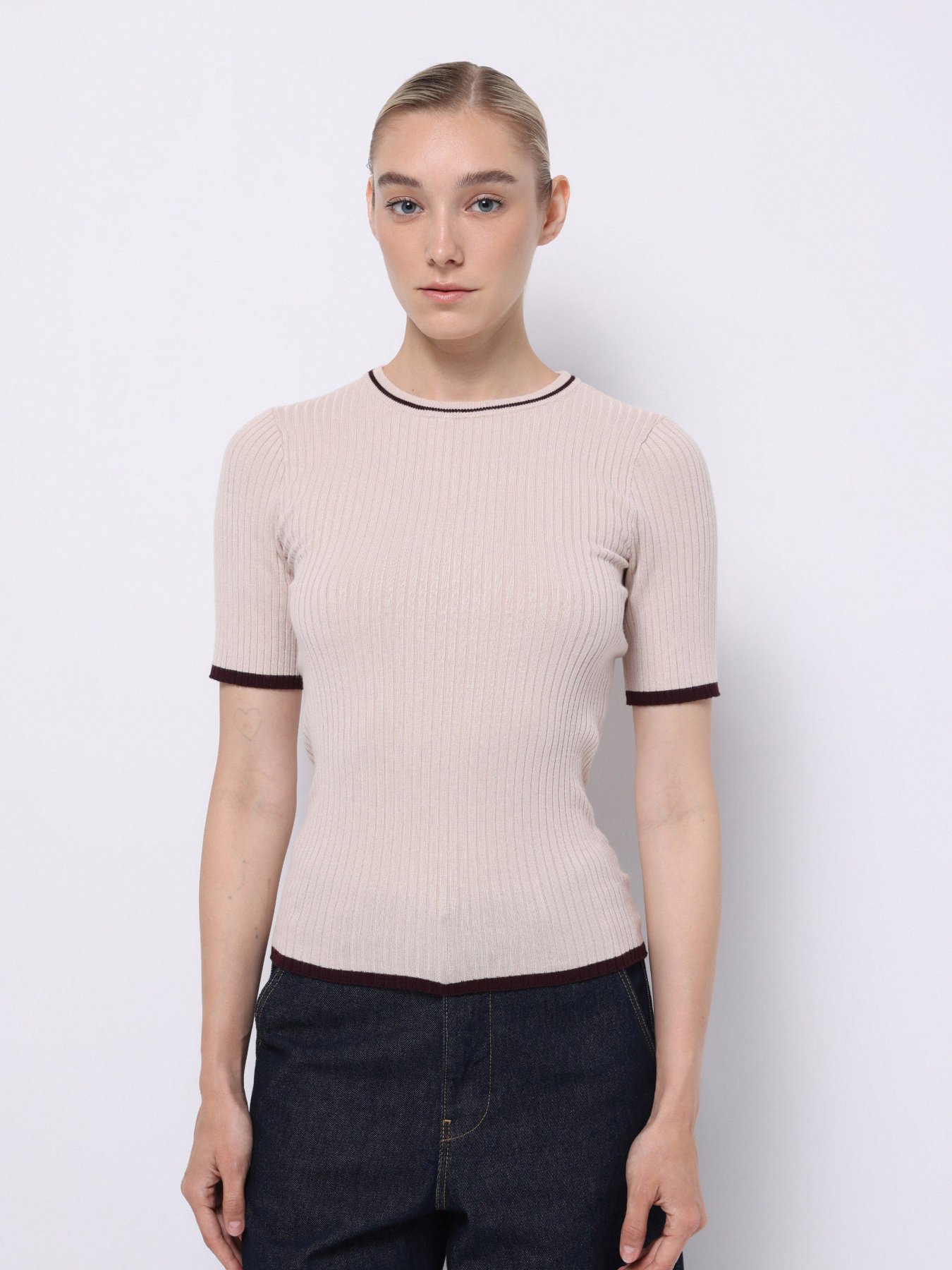 Футболки и поло Colin’s модель CL1075528_Q1.V1_BEI Фото