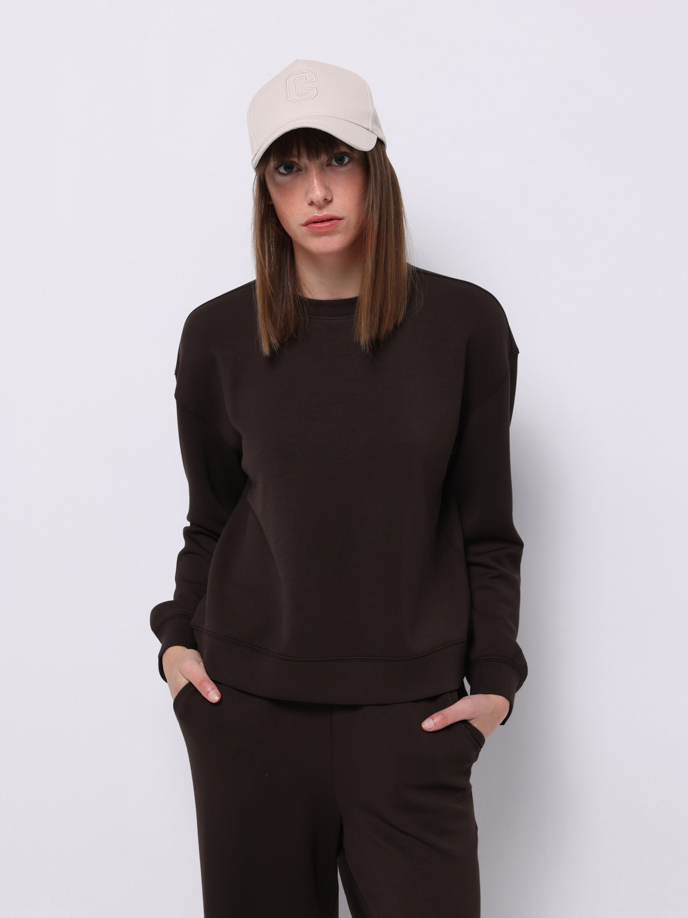 Худи и свитшоты Colin’s модель CL1075536_Q1.V1_BRW Фото