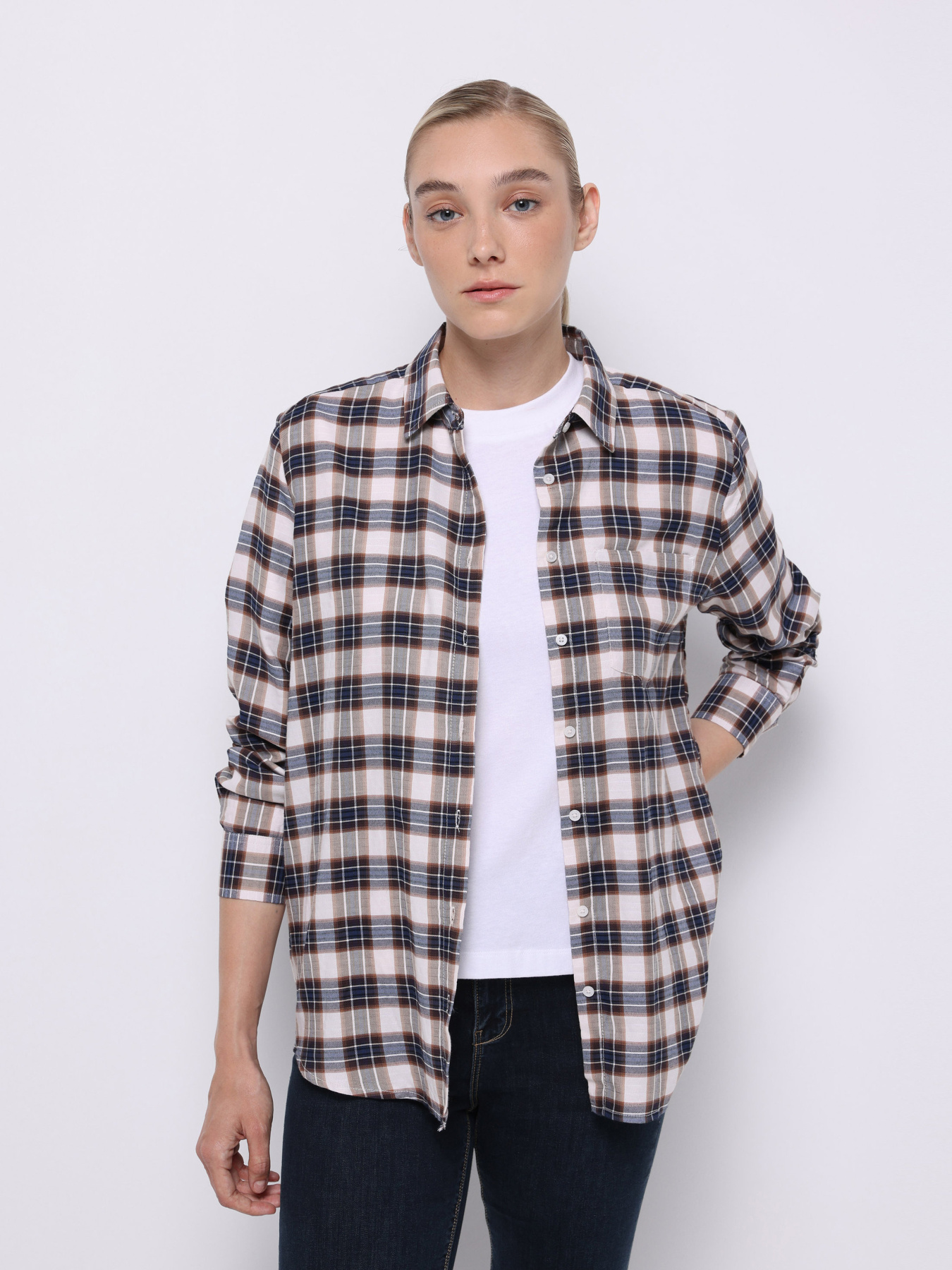 Рубашки Colin’s модель CL1075567_Q1.V1_BEI Фото