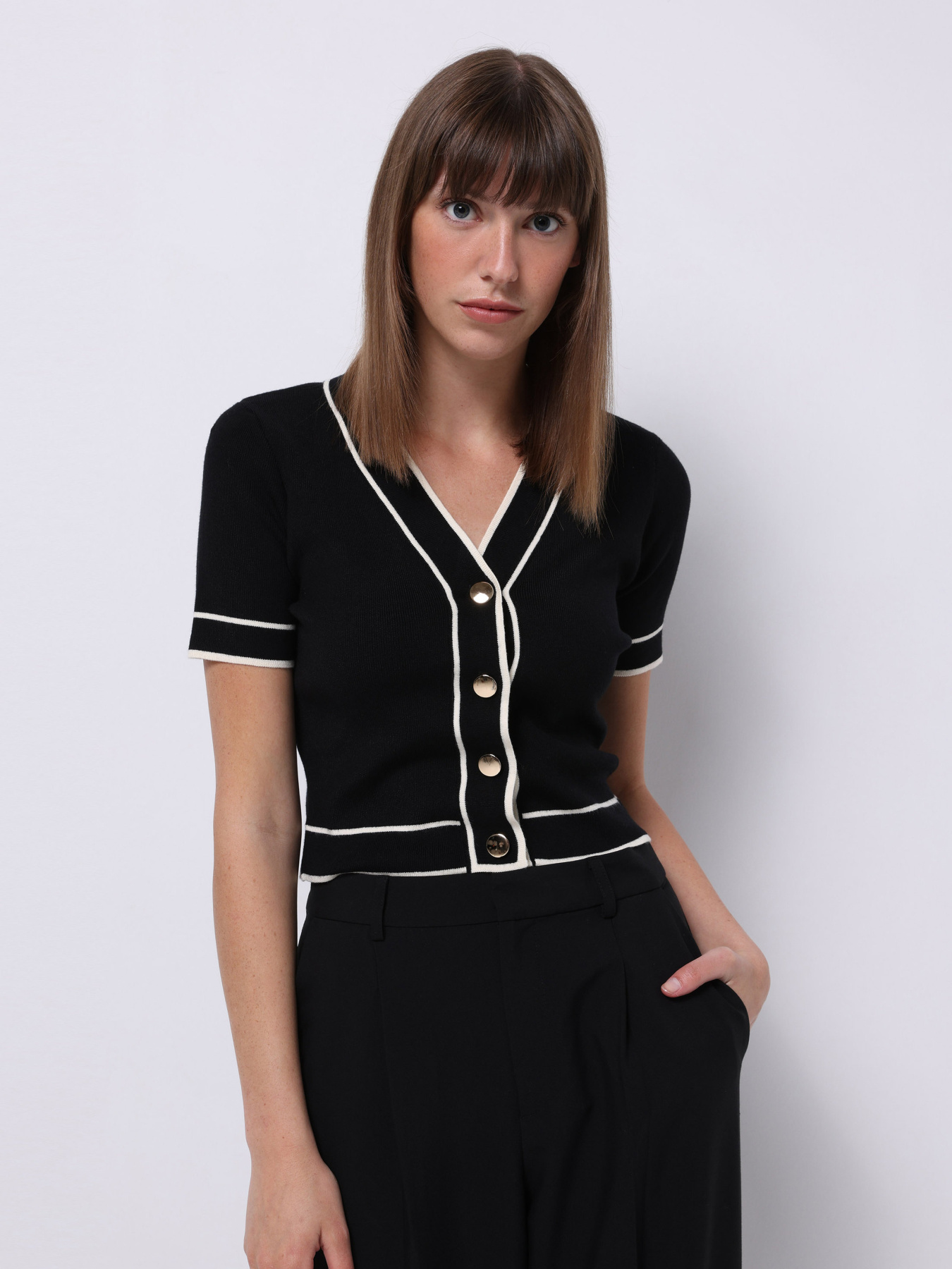 Худи и свитшоты Colin’s модель CL1075703_Q1.V1_BLK Фото